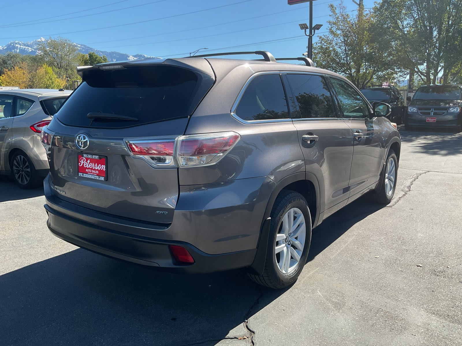 2016 Toyota Highlander used sport utility for sale at Peterson Auto Sales in Midvale, UT — photo 6 of 20