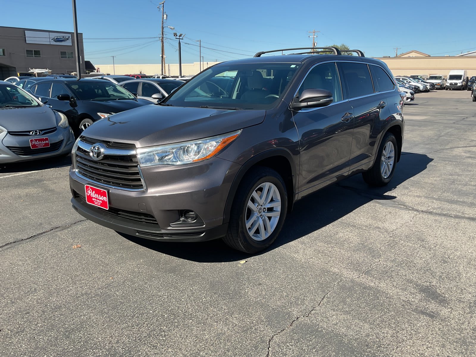 2016 Toyota Highlander used sport utility for sale at Peterson Auto Sales in Midvale, UT — photo 2 of 20