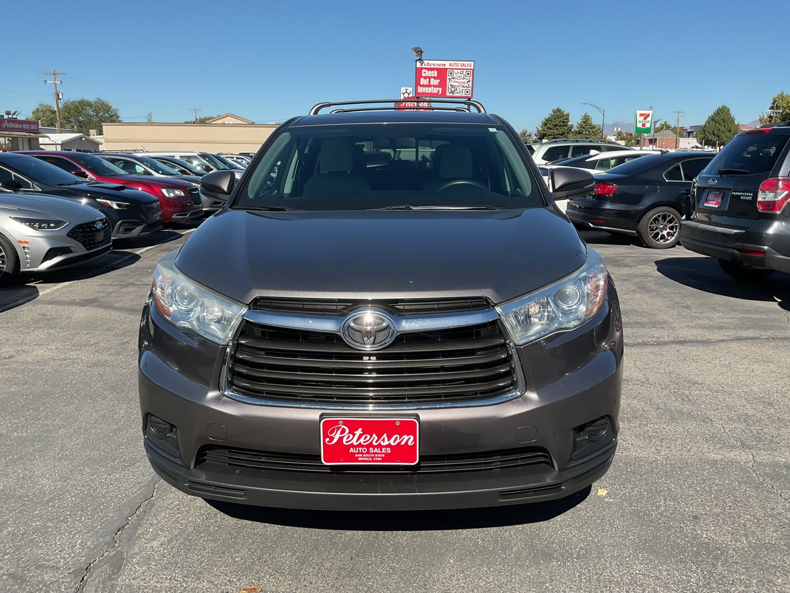 2016 Toyota Highlander used sport utility for sale at Peterson Auto Sales in Midvale, UT — photo 3 of 20