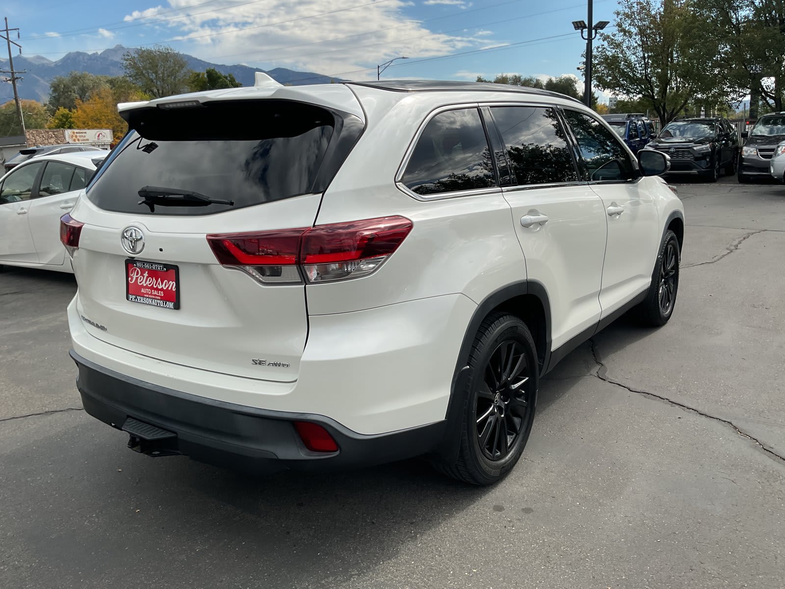 2019 Toyota Highlander used sport utility for sale at Peterson Auto Sales in Midvale, UT — photo 6 of 22
