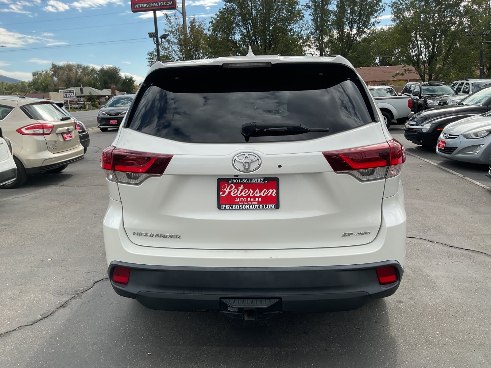 2019 Toyota Highlander used sport utility for sale at Peterson Auto Sales in Midvale, UT — photo 8 of 22
