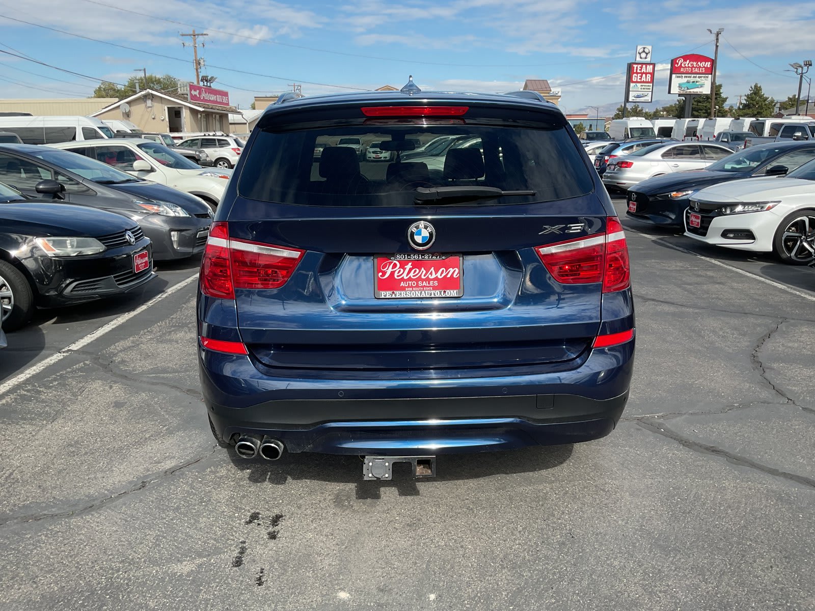 2017 BMW X3 used sport utility for sale at Peterson Auto Sales in Midvale, UT — photo 8 of 21