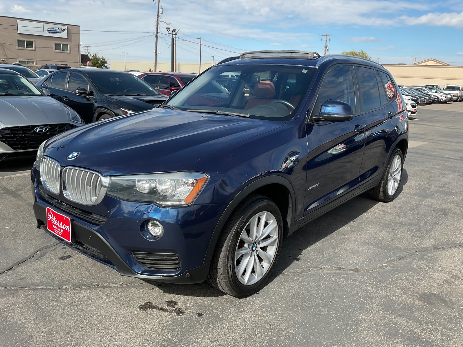 2017 BMW X3 used sport utility for sale at Peterson Auto Sales in Midvale, UT — photo 2 of 21