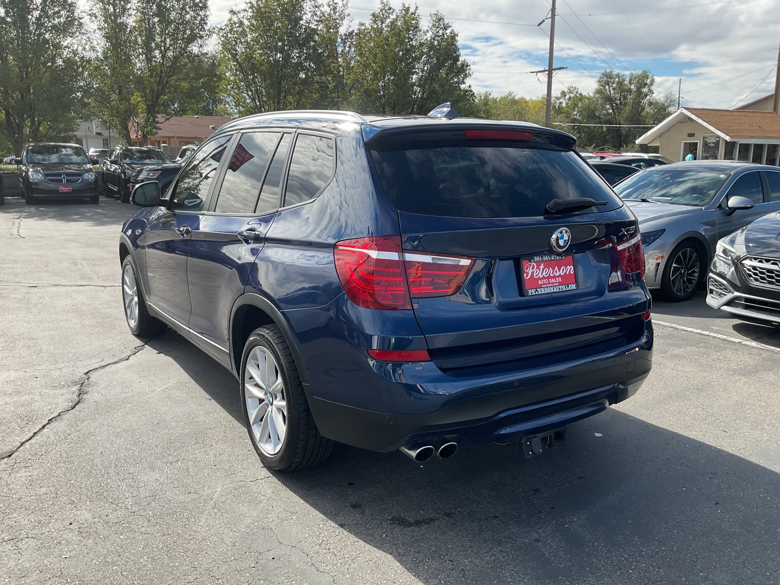 2017 BMW X3 used sport utility for sale at Peterson Auto Sales in Midvale, UT — photo 6 of 21