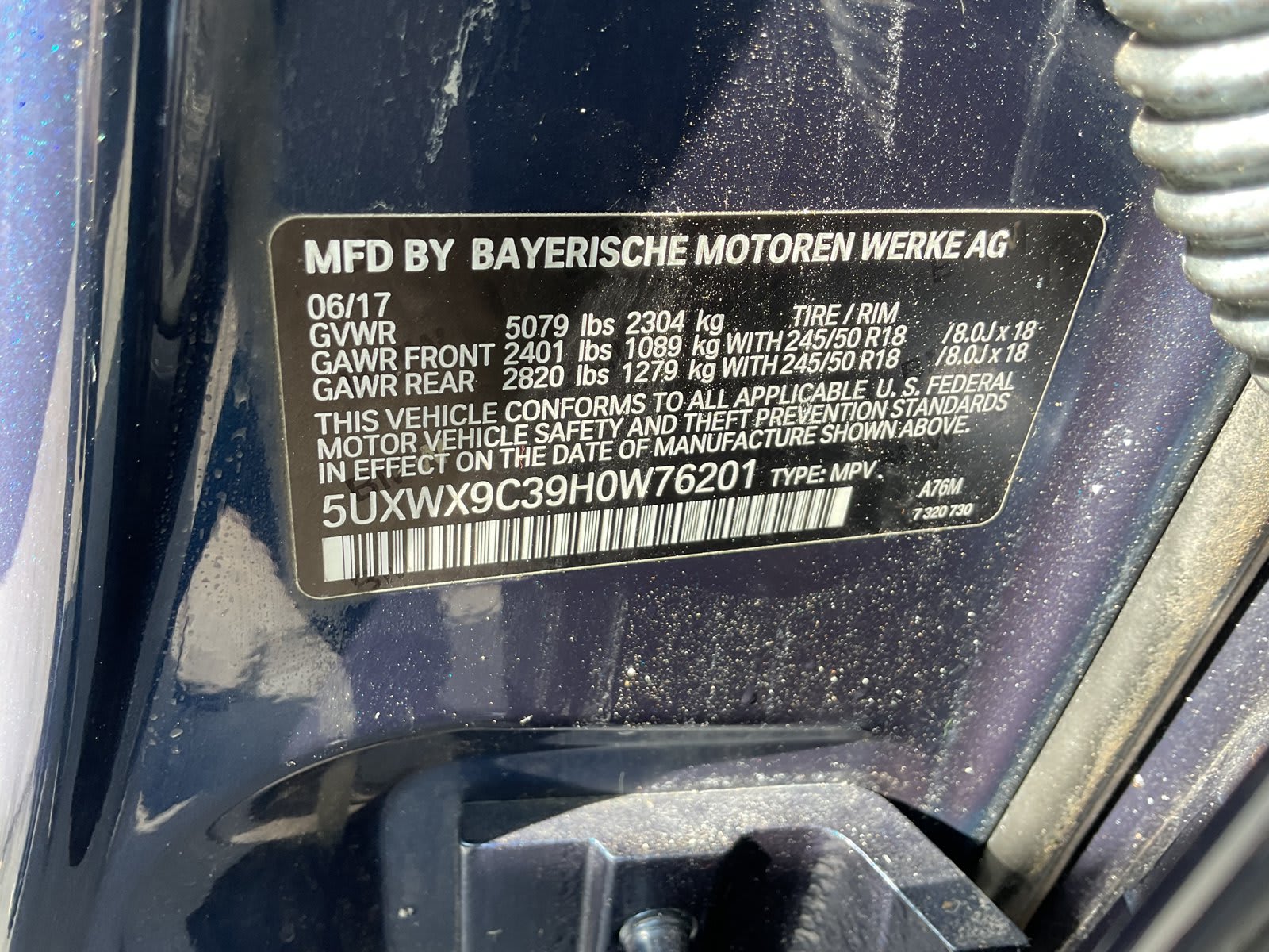 2017 BMW X3 used sport utility for sale at Peterson Auto Sales in Midvale, UT — photo 15 of 21