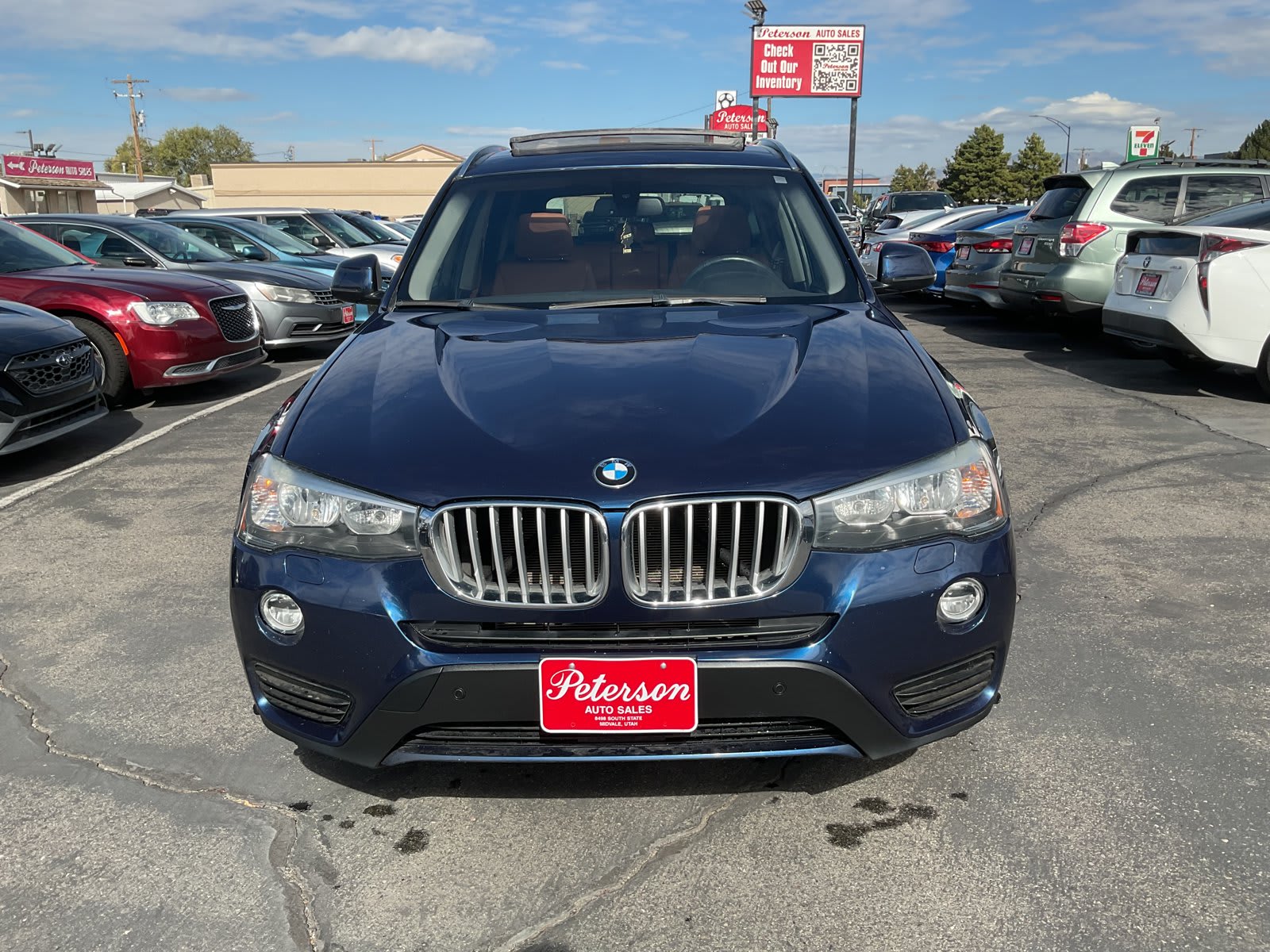 2017 BMW X3 used sport utility for sale at Peterson Auto Sales in Midvale, UT — photo 3 of 21