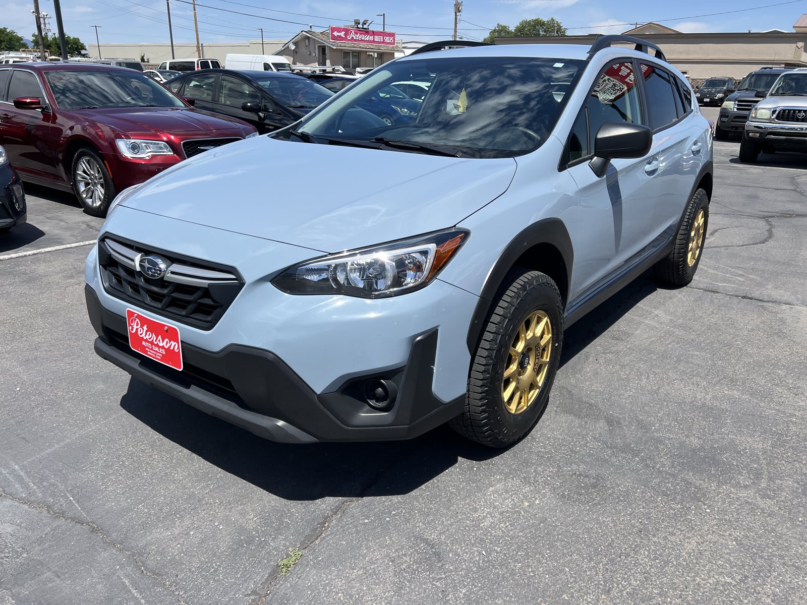 2023 Subaru Crosstrek used sport utility for sale at Peterson Auto Sales in Midvale, UT — photo 2 of 20