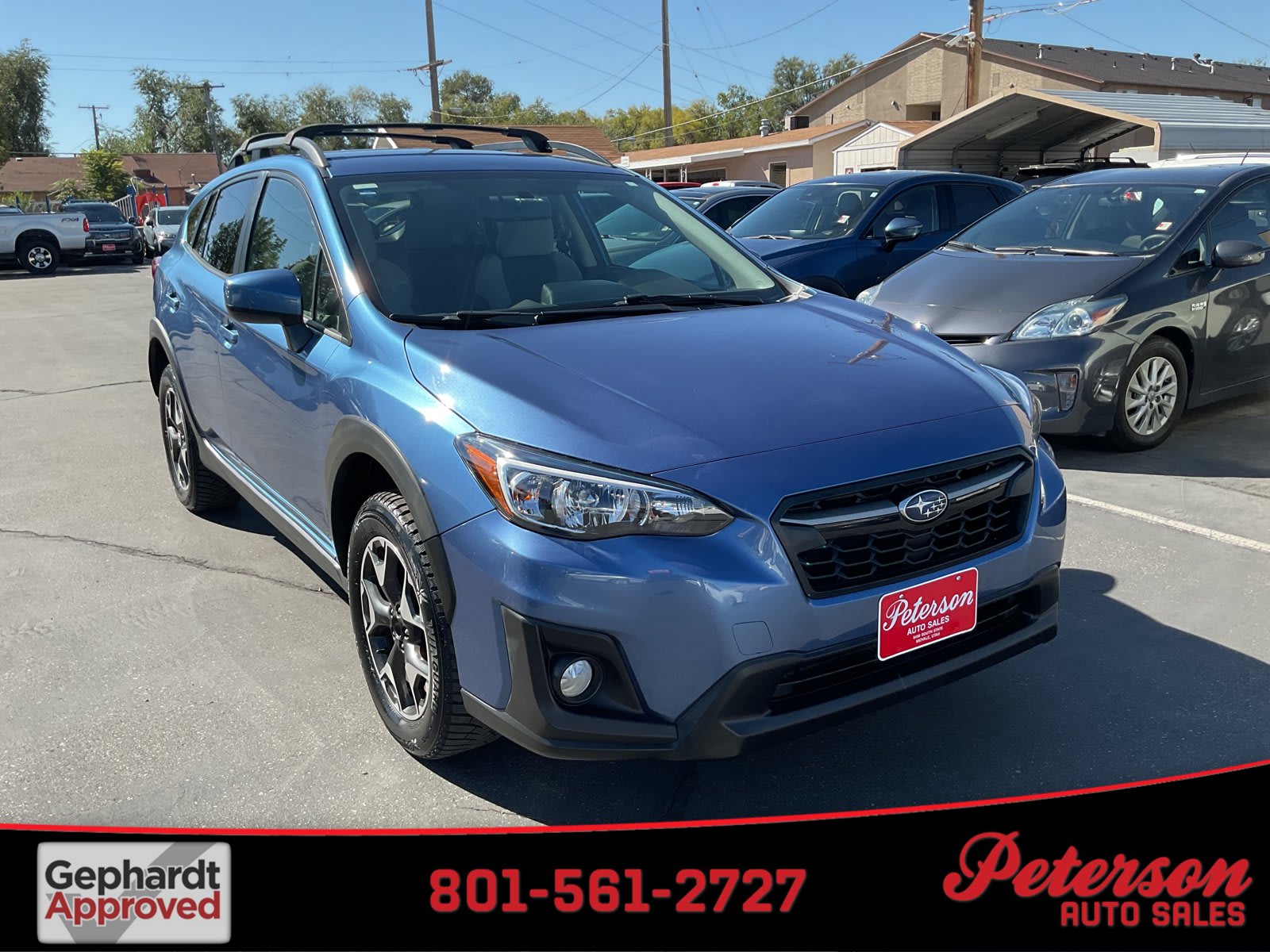 2018 Subaru Crosstrek used sport utility for sale at Peterson Auto Sales in Midvale, UT