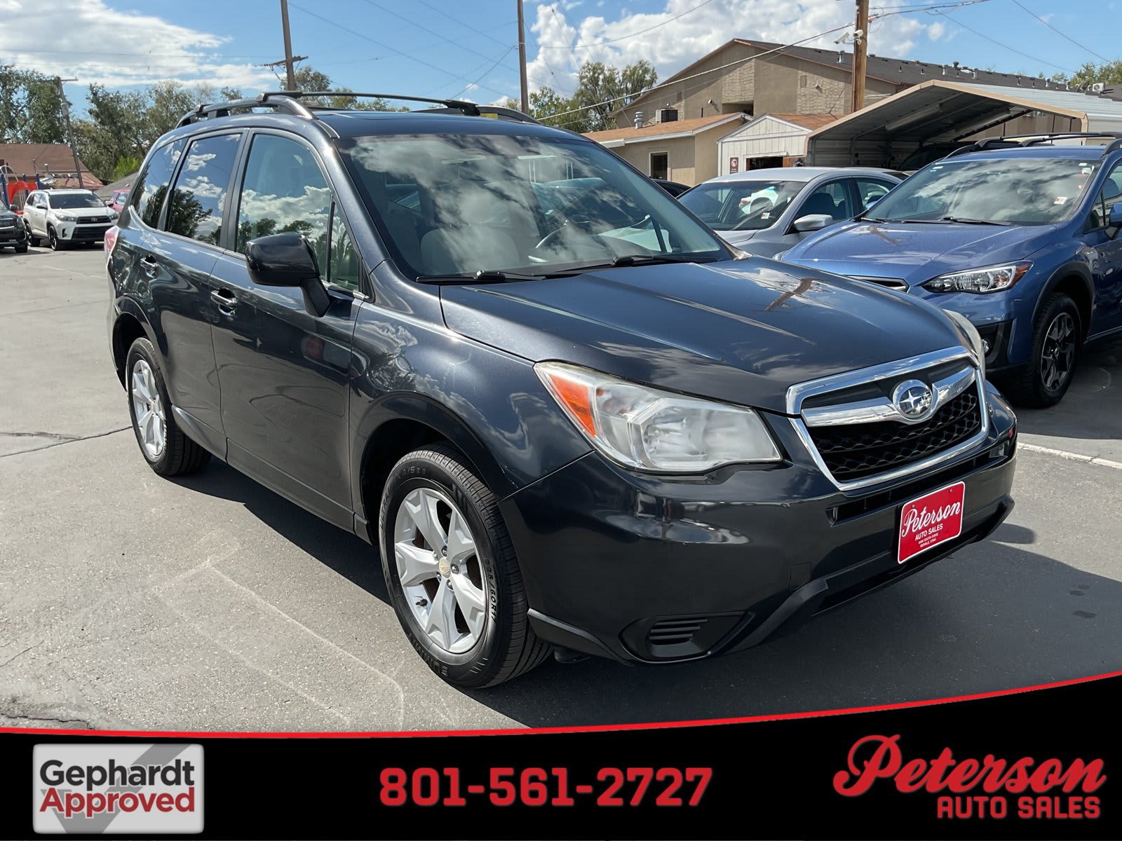 2015 Subaru Forester used sport utility for sale at Peterson Auto Sales in Midvale, UT