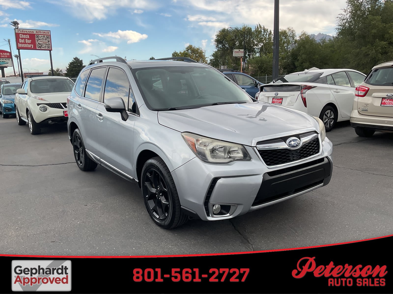 2015 Subaru Forester used sport utility for sale at Peterson Auto Sales in Midvale, UT