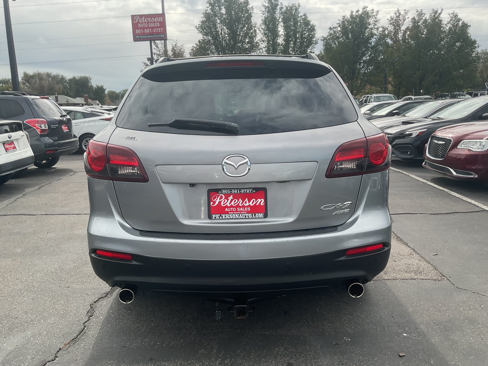 2014 Mazda CX-9 used sport utility for sale at Peterson Auto Sales in Midvale, UT — photo 8 of 24