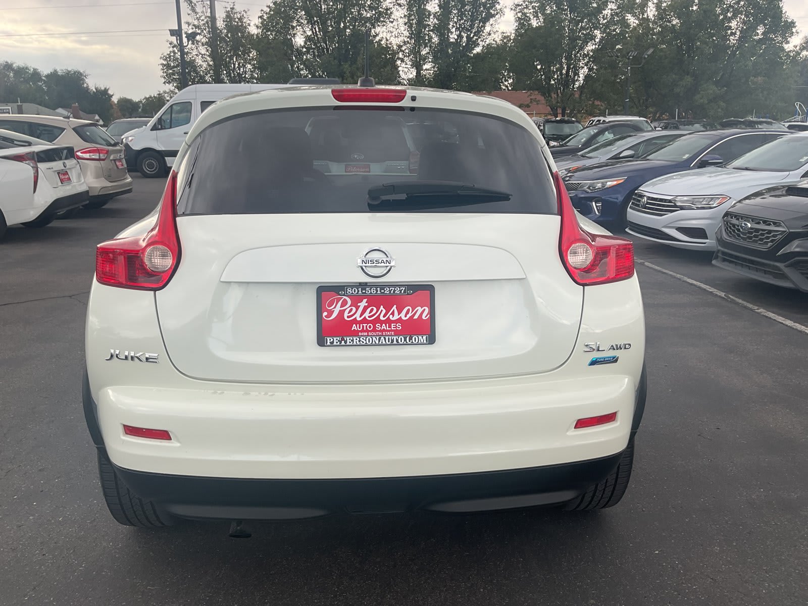 2012 Nissan JUKE used station wagon for sale at Peterson Auto Sales in Midvale, UT — photo 8 of 22