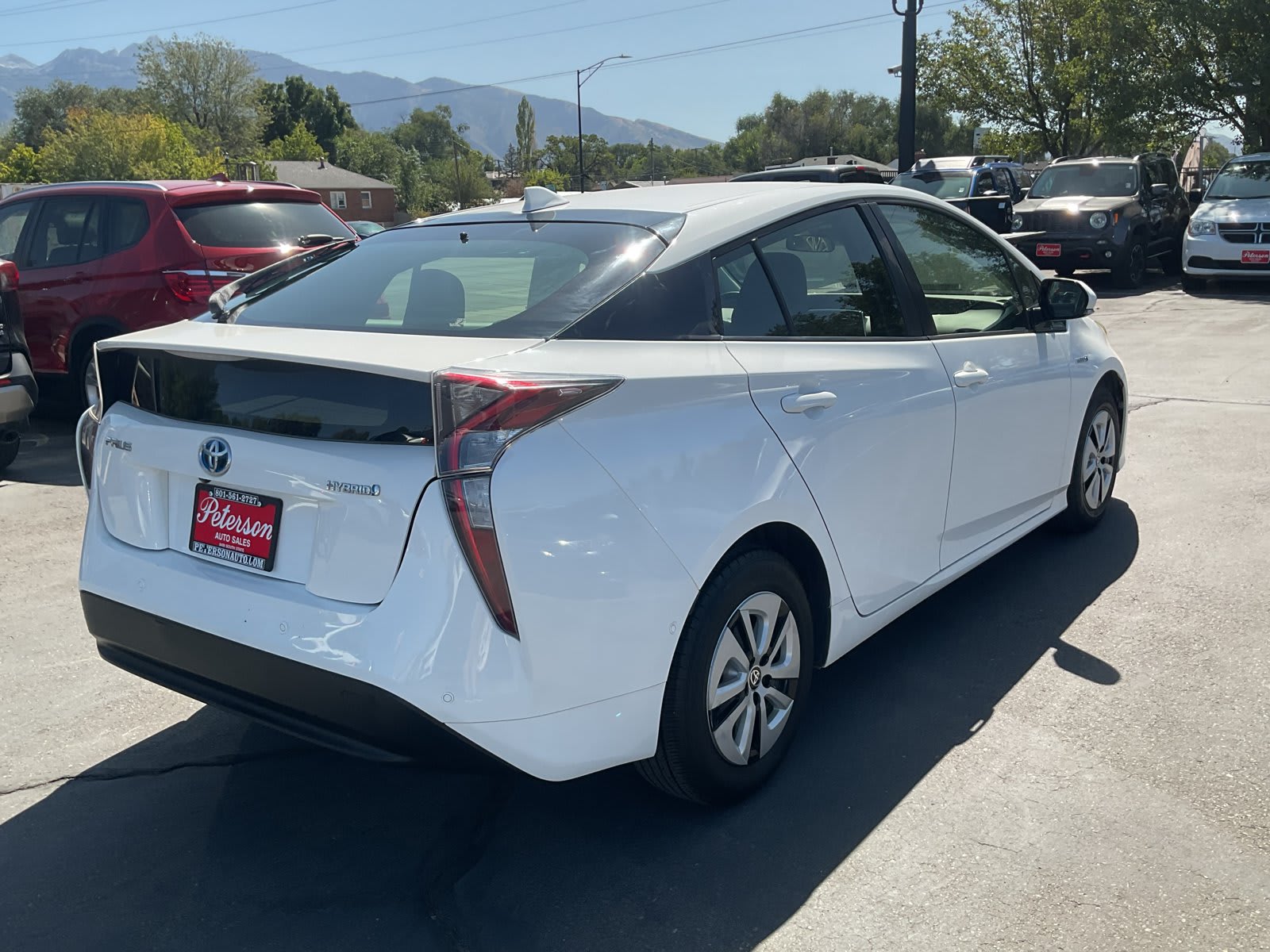2017 Toyota Prius used hatchback for sale at Peterson Auto Sales in Midvale, UT — photo 6 of 21