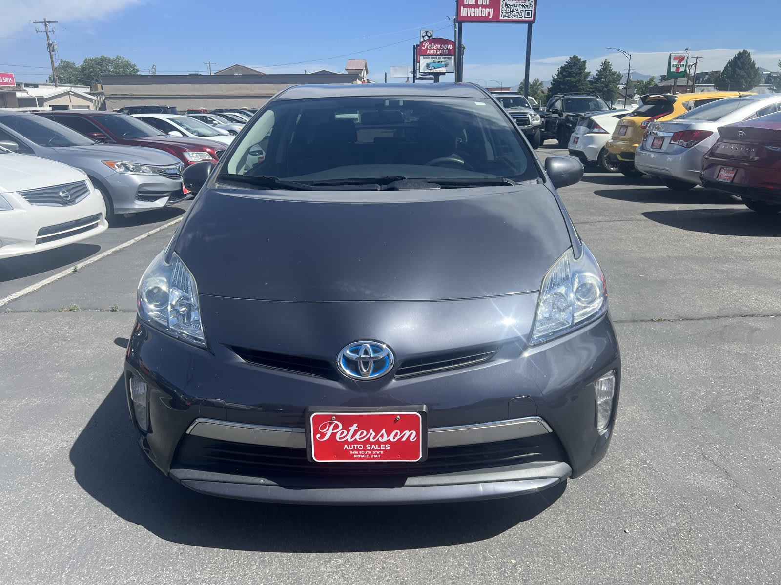 2015 Toyota Prius Plug-In used hatchback for sale at Peterson Auto Sales in Midvale, UT — photo 3 of 20