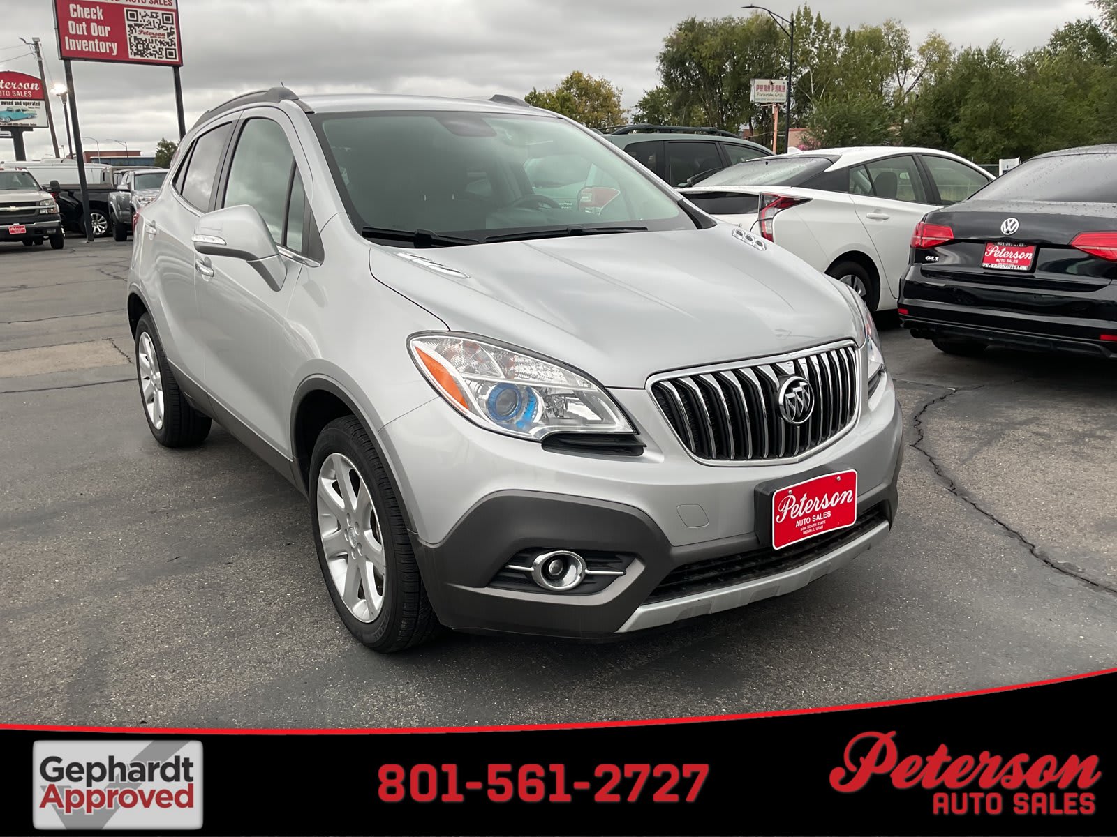 2015 Buick Encore used sport utility for sale at Peterson Auto Sales in Midvale, UT