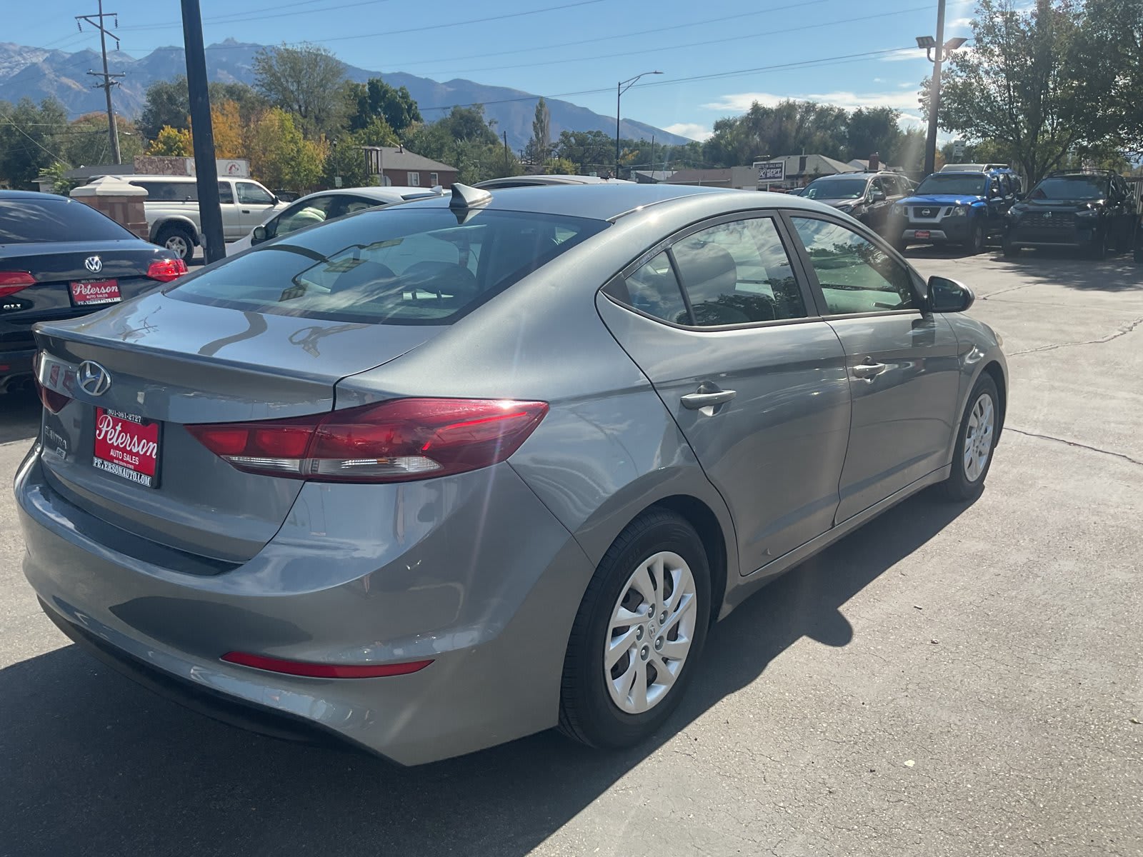 2017 Hyundai Elantra used 4dr car for sale at Peterson Auto Sales in Midvale, UT — photo 6 of 22