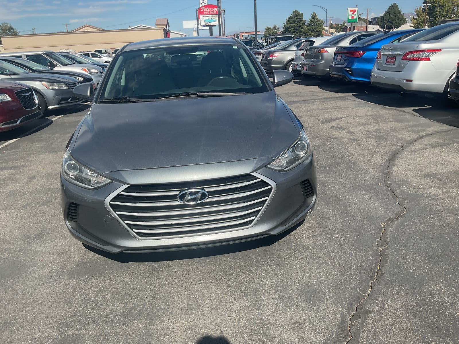 2017 Hyundai Elantra used 4dr car for sale at Peterson Auto Sales in Midvale, UT — photo 3 of 22