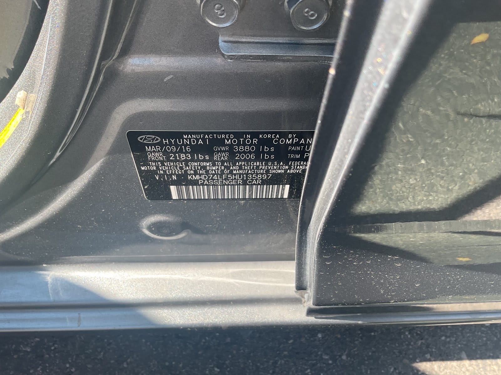 2017 Hyundai Elantra used 4dr car for sale at Peterson Auto Sales in Midvale, UT — photo 10 of 22