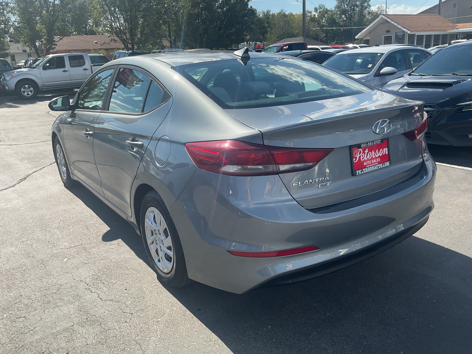 2017 Hyundai Elantra used 4dr car for sale at Peterson Auto Sales in Midvale, UT — photo 7 of 22