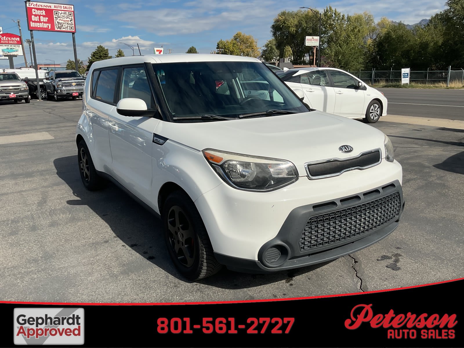 2016 Kia Soul used hatchback for sale at Peterson Auto Sales in Midvale, UT
