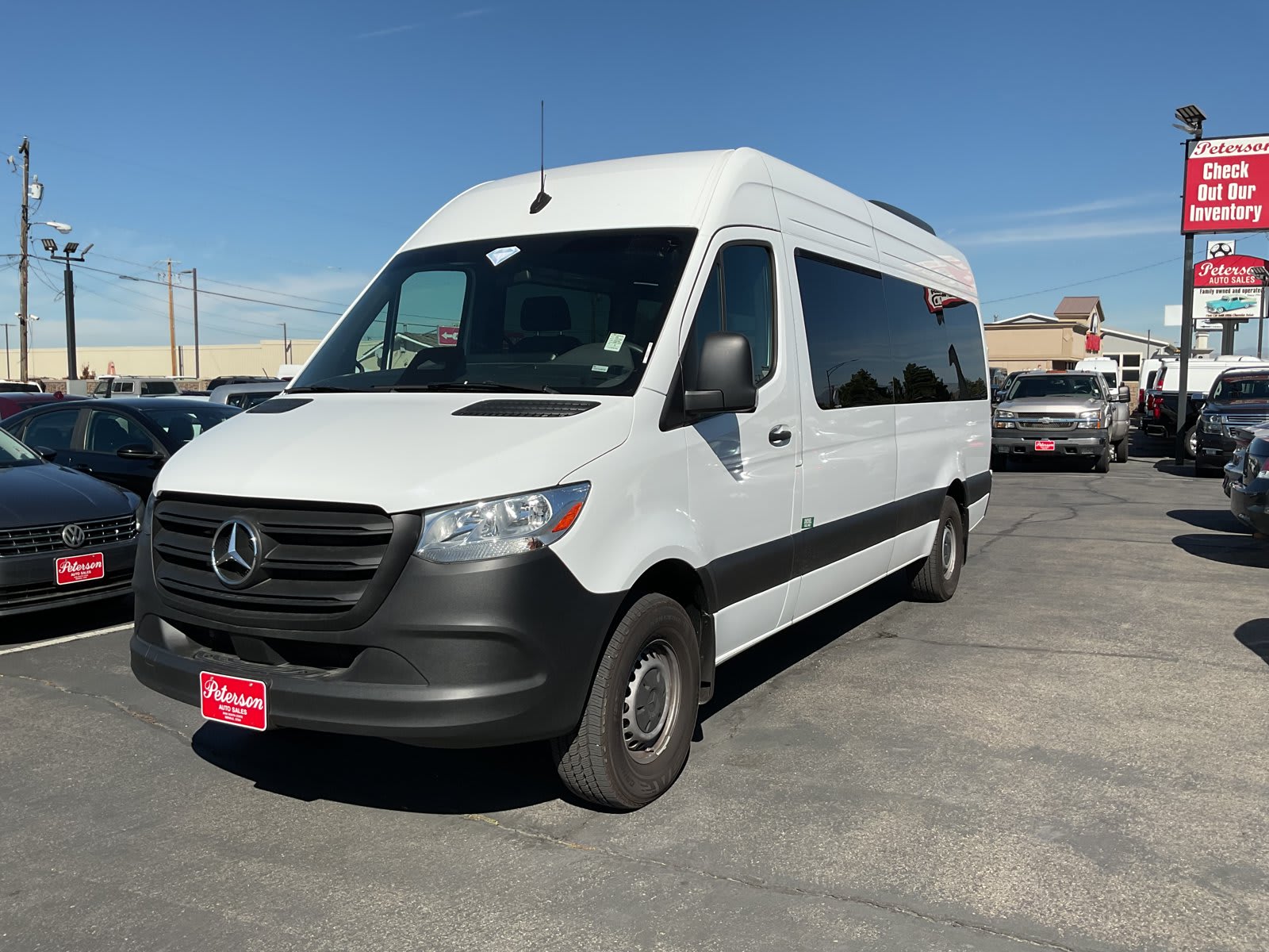 2025 Mercedes-Benz Sprinter Passenger Van used full-size passenger van for sale at Peterson Auto Sales in Midvale, UT — photo 2 of 20