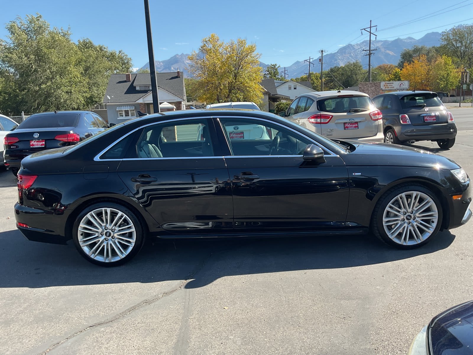 2017 Audi A4 used 4dr car for sale at Peterson Auto Sales in Midvale, UT — photo 4 of 22