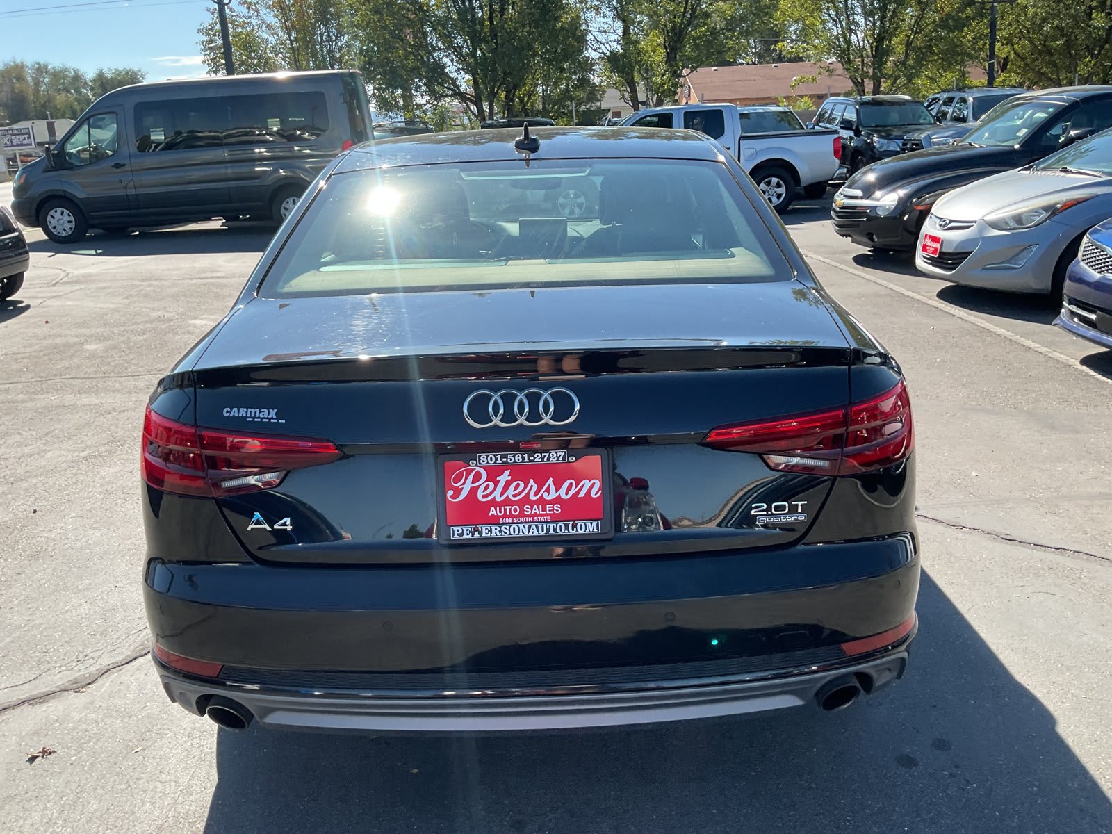 2017 Audi A4 used 4dr car for sale at Peterson Auto Sales in Midvale, UT — photo 8 of 22