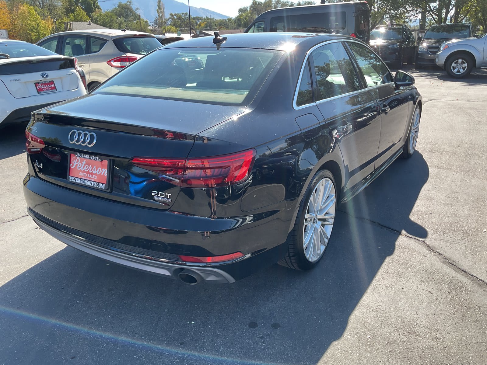 2017 Audi A4 used 4dr car for sale at Peterson Auto Sales in Midvale, UT — photo 6 of 22