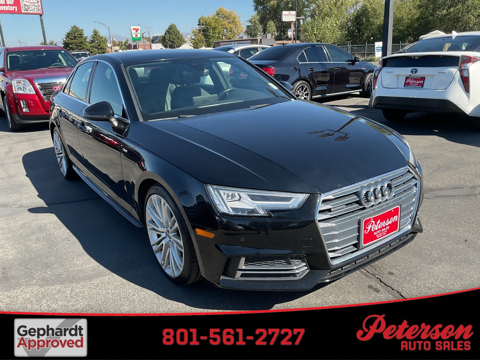 2017 Audi A4 used 4dr car for sale at Peterson Auto Sales in Midvale, UT