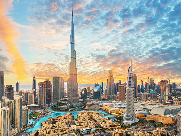 Burj Khalifa and City Landscape