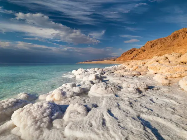 Dead Sea Salty Rocks