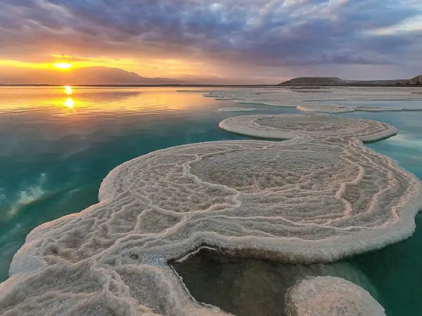 Dead Sea Salt Formations