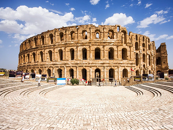 Ancient Roman Amphitheater in el-Jem