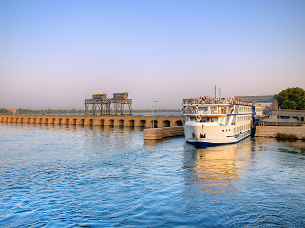 Esna Coast in the Nile River