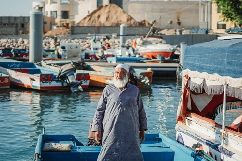 Fisherman in Aqaba