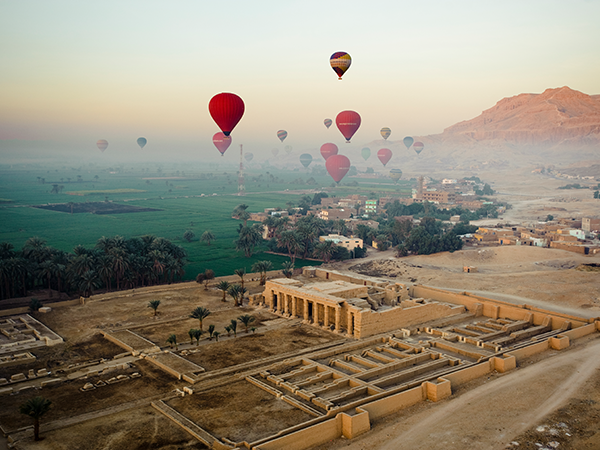 Hot Air Balloon in Luxor