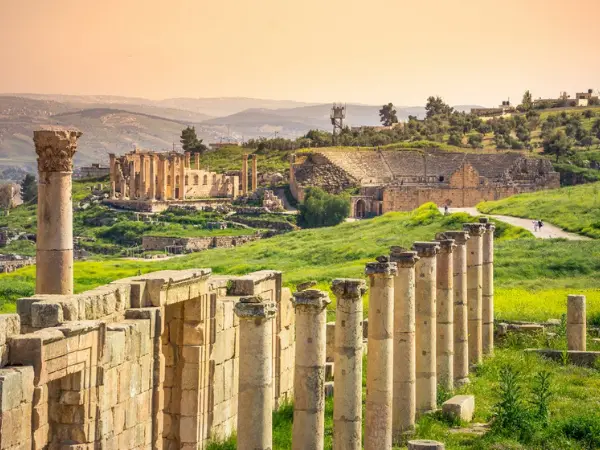 Jerash (Gerasa) in Jordan