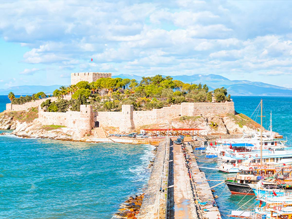 Pigeon Island in Kusadasi