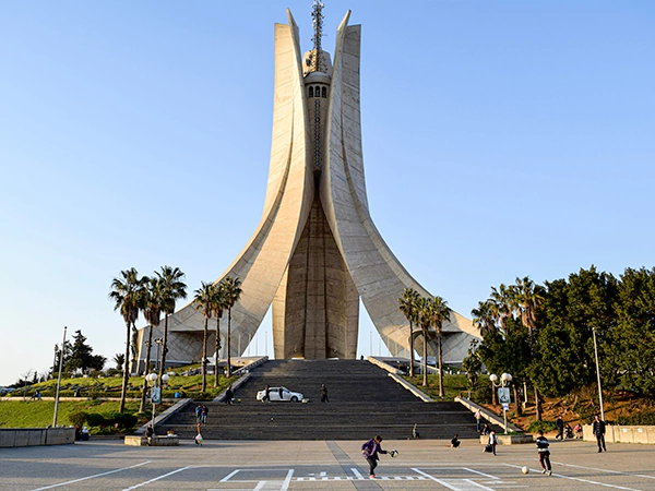 Martyr's Memorial in Algeria