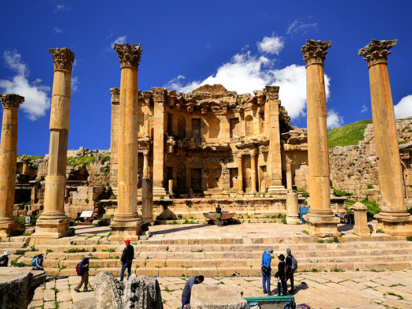 Nymphaeum in Jerash