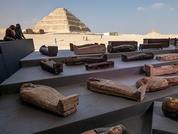 The Saqqara Pyramid