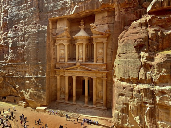 The Treasury (Al-Khazneh) in Petra