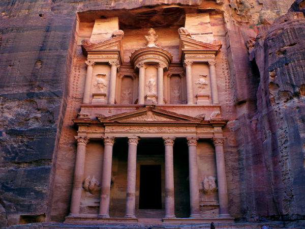 The Treasury in Petra