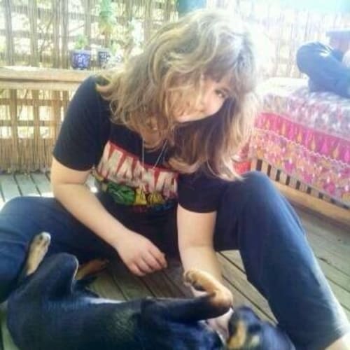 Boadie (Boadicea) loves dogs/cats/birds & kids