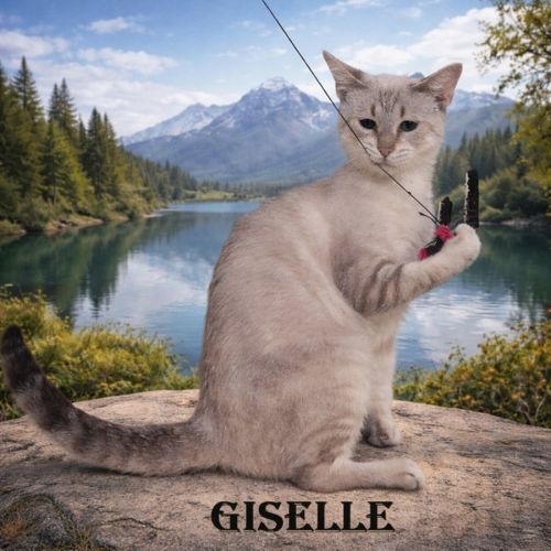 Giselle - Australian Mist Cat