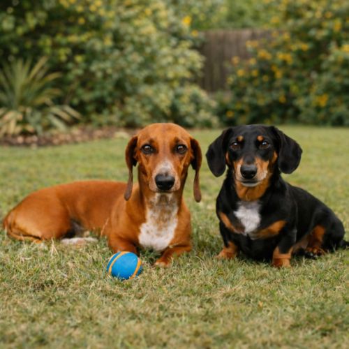 Fredrick & Willow #Bonded pair - Dachshund (Miniature) Dog