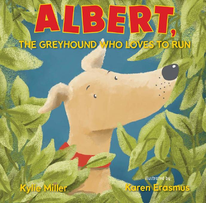 The cover of 'Albert the Greyhound'