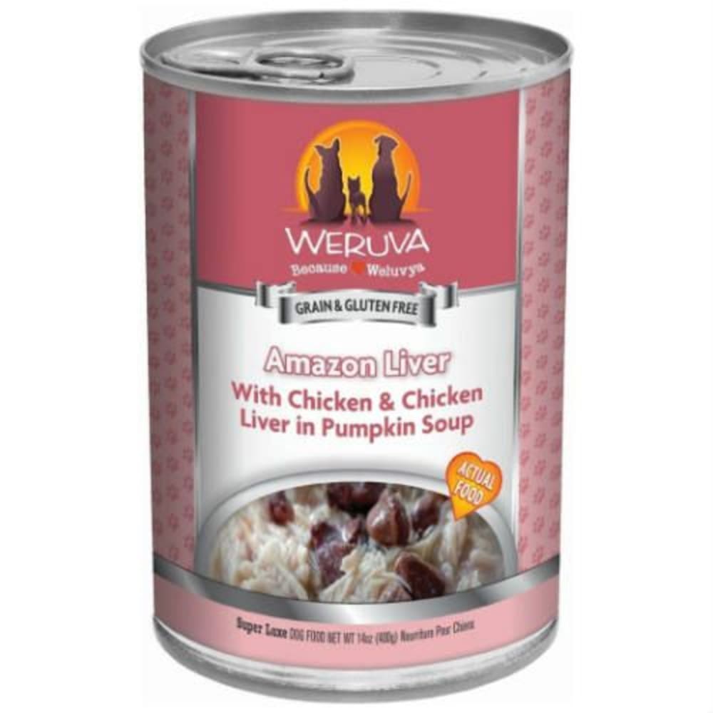 Weruva Amazon Liver Grain Free Canned Dog Food 14oz