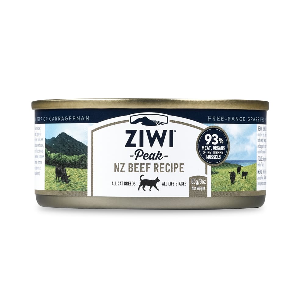 Ziwi Peak Beef Recipe Canned Cat Food 6 5oz