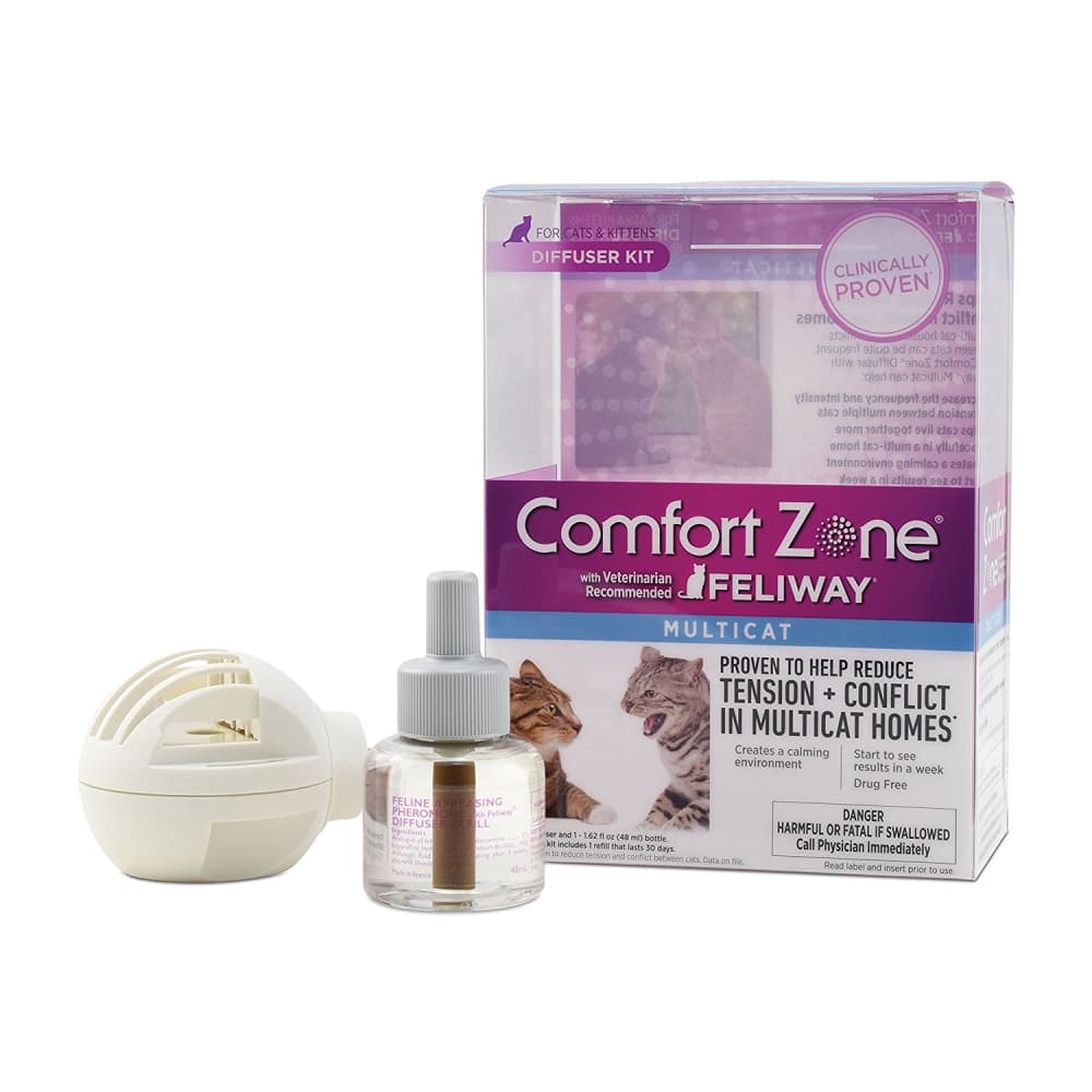 Comfort Zone With Feliway For Cats Diffuser Kit